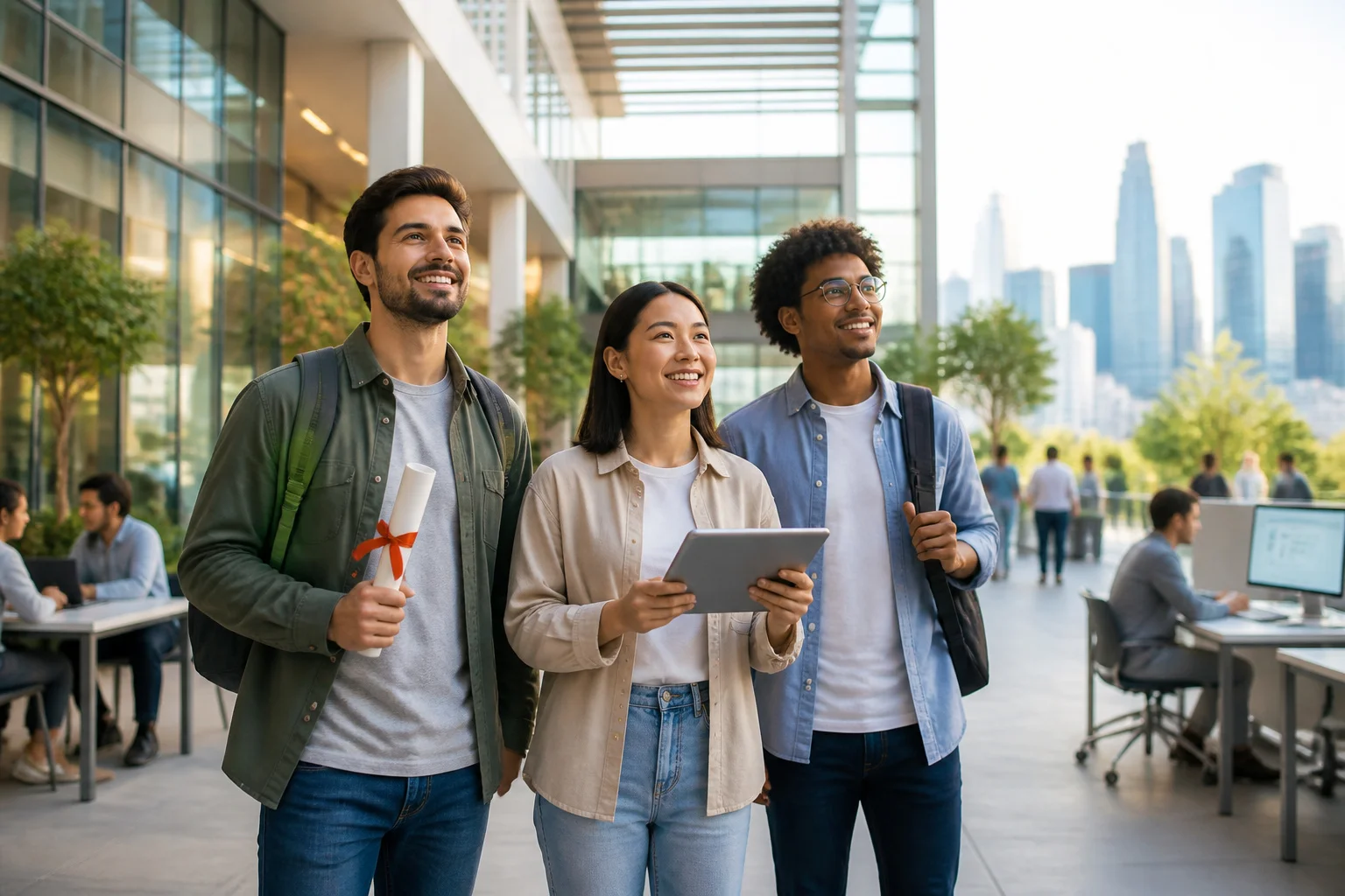 Jeunes diplomes vers lavenir