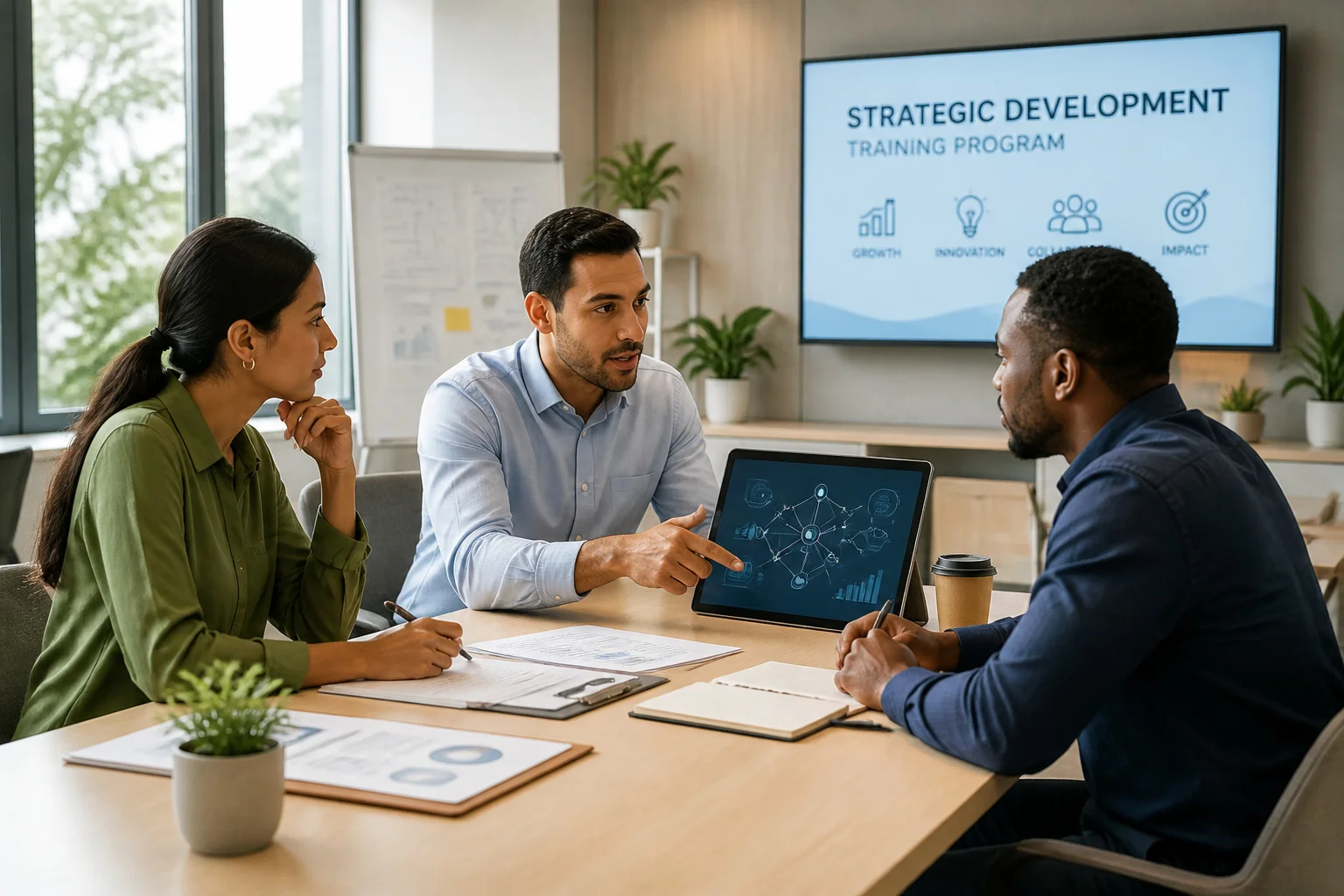 Reunion collaborative pour le developpement strategique