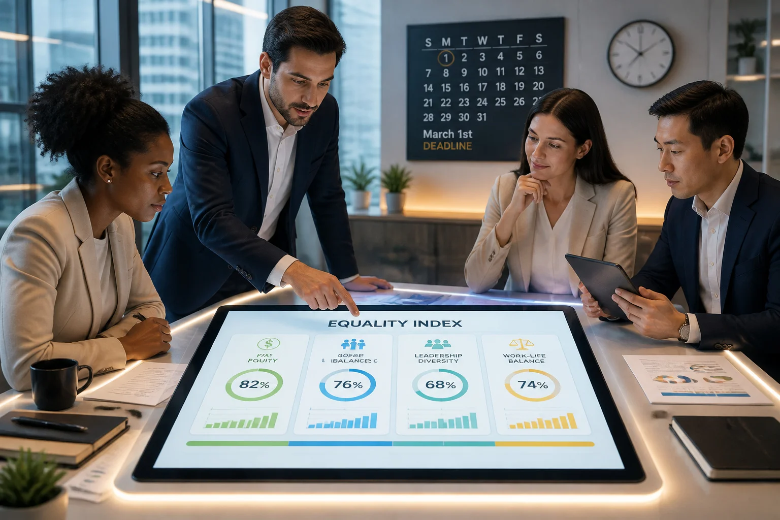 Analyse de lindice degalite professionnelle